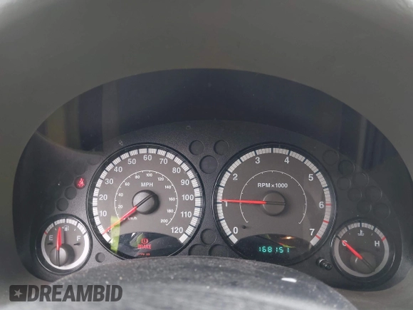 2005 Jeep Liberty Sport with VIN 1J4GL48K45W581892, listed as a IAAI auction lot 41908767 with 168,151 mi miles. Bid and sale history available at carsss.com. Image 7.