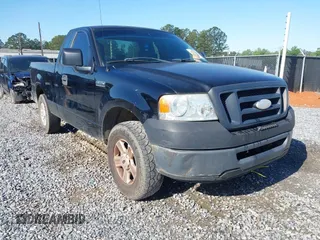 2007 Ford F-150 XL with VIN 1FTRF12297NA81619, listed as a IAAI auction lot 41855562 with 310,954 mi miles. Bid and sale history available at carsss.com. Image 1.