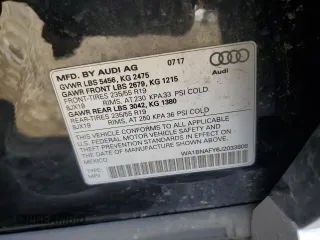2018 Audi Q5 Premium Plus с VIN WA1BNAFY6J2033808, выставлен на аукционе Copart как лот 51659525 с пробегом 203 328 миль миль и Чистый • Clean title. История ставок и продаж доступна на DreamBid. Изображение 13.