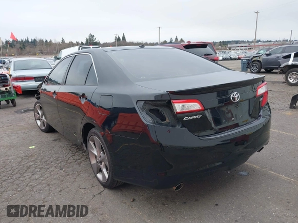 2012 Toyota Camry SE with VIN 4T1BK1FKXCU011825, listed as a IAAI auction lot 41643470 with 114,145 mi miles. Bid and sale history available at carsss.com. Image 3.