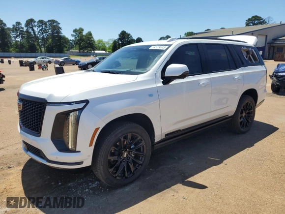 2025 Cadillac Escalade 4WD Sport Platinum with VIN 1GYS9GRL7SR239431, listed as a Copart auction lot 54129845 with 510 mi miles and Clean title. Bid and sale history available at DreamBid. Image 1.