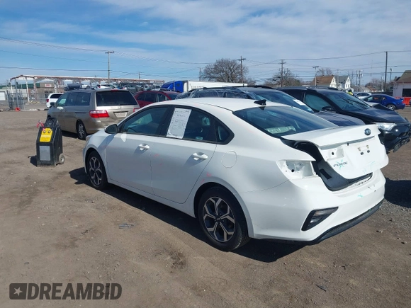 2019 Kia Forte LXS with VIN 3KPF24AD1KE098981, listed as a IAAI auction lot 41801267 with 53,055 mi miles. Bid and sale history available at carsss.com. Image 3.