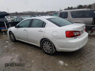2012 Mitsubishi Galant FE with VIN 4A32B2FF9CE024912, listed as a Copart auction lot 46805425 with 163,465 mi miles and Clean Title. Bid and sale history available at carsss.com. Image 2.