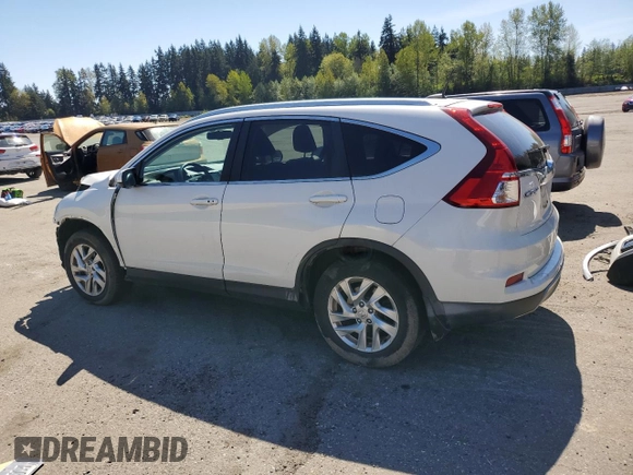 2015 Honda CR-V EX-L with VIN 5J6RM3H71FL005904, listed as a Copart auction lot 53820825 with 91,525 mi miles and Salvage Title. Bid and sale history available at carsss.com. Image 2.