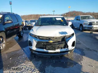 2021 Chevrolet Blazer LT with VIN 3GNKBHR49MS519268, listed as a IAAI auction lot 41407745 with 78,595 mi miles. Bid and sale history available at carsss.com. Image 12.