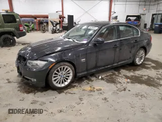 2011 BMW 3 Series 335i xDrive with VIN WBAPL5G53BNN22936, listed as a Copart auction lot 86266864 with 184,679 mi miles and Salvage Title. Bid and sale history available at carsss.com. Image 1.