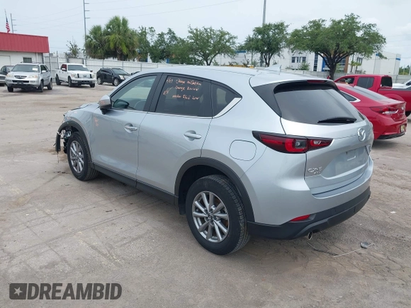 2023 Mazda CX-5 S Carbon Edition z VIN JM3KFBCM3P0197796, wystawiony jako IAAI lot #42408301 z przebiegiem 46 169 mil mil oraz . Historia ofert i sprzedaży dostępna na DreamBid. Obrazek 3.