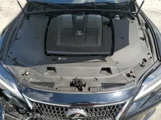 2023 Lexus LS with VIN JTHD51FF7P5018625, listed as a Copart auction lot 60821404 with 10,775 mi miles and Salvage Title. Bid and sale history available at carsss.com. Image 12.