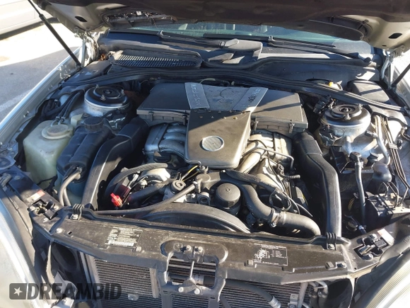 2001 Mercedes-Benz S-Class 6.0L with VIN WDBNG78J61A137932, listed as a IAAI auction lot 41134529 with 1 mi miles. Bid and sale history available at carsss.com. Image 10.