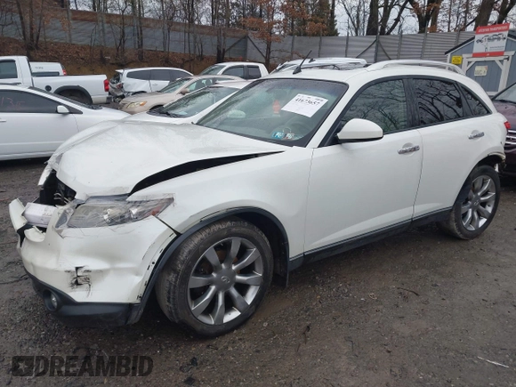 2004 Infiniti FX with VIN JNRBS08W44X402872, listed as a IAAI auction lot 41673657 with 141,060 mi miles and . Bid and sale history available at carsss.com. Image 2.