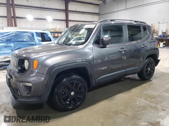 2020 Jeep Renegade Latitude with VIN ZACNJBBBXLPL21214, listed as a Copart auction lot 41685825 with 80,100 mi miles and Salvage Title. Bid and sale history available at carsss.com. Image 1.
