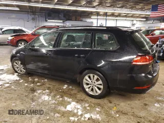 2018 Volkswagen Golf SportWagen S with VIN 3VW117AU0JM750327, listed as a Copart auction lot 39129214 with 77,257 mi miles. Bid and sale history available at carsss.com. Image 2.