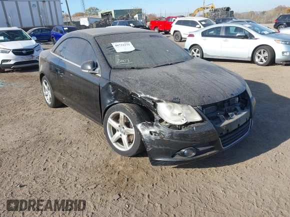 2007 Volkswagen Eos with VIN WVWCA71F47V025065, listed as a IAAI auction lot 40722131 with 158,576 mi miles and . Bid and sale history available at DreamBid. Image 6.