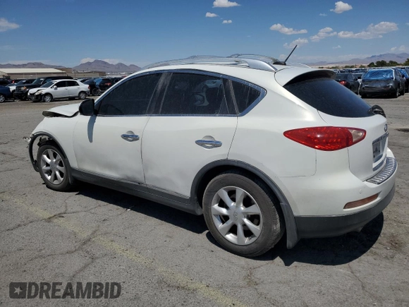 2010 Infiniti EX Journey with VIN JN1AJ0HR9AM753902, listed as a Copart auction lot 60212065 with 170,481 mi miles and Salvage title. Bid and sale history available at DreamBid. Image 2.