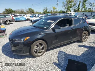 2019 Hyundai Veloster 2.0 with VIN KMHTG6AF6KU020064, listed as a Copart auction lot 49536685 with 78,113 mi miles and Salvage Title. Bid and sale history available at carsss.com. Image 1.