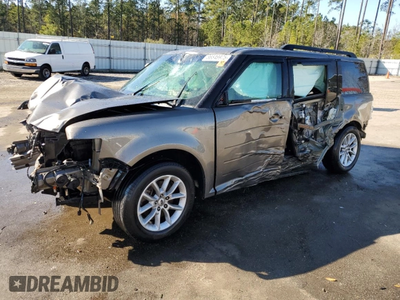 2014 Ford Flex SE with VIN 2FMGK5B85EBD42991, listed as a Copart auction lot 88848975 with 198,899 mi miles and Salvage Title. Bid and sale history available at carsss.com. Image 1.