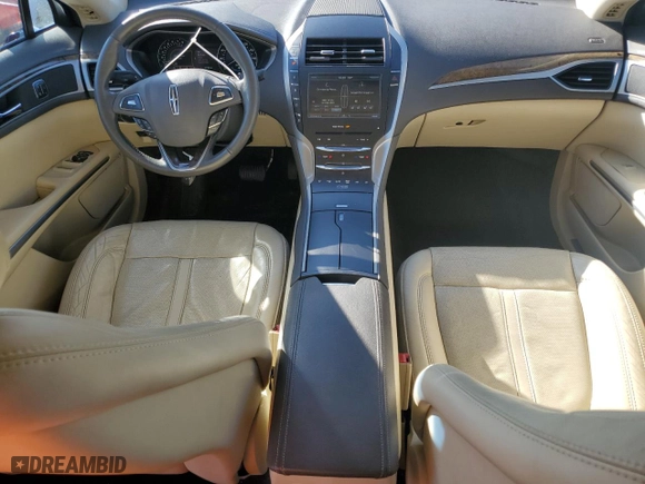 2014 Lincoln MKZ with VIN 3LN6L2GK4ER834277, listed as a Copart auction lot 42489055 with 107,321 mi miles and Salvage Title. Bid and sale history available at carsss.com. Image 8.