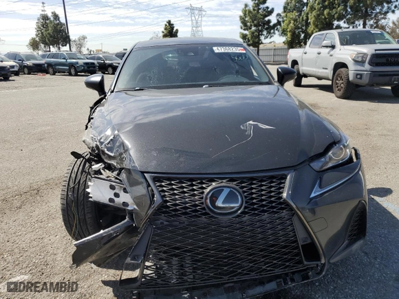 2018 Lexus IS with VIN JTHBA1D28J5081114, listed as a Copart auction lot 47368235 with NaN miles and Salvage Title. Bid and sale history available at carsss.com. Image 5.