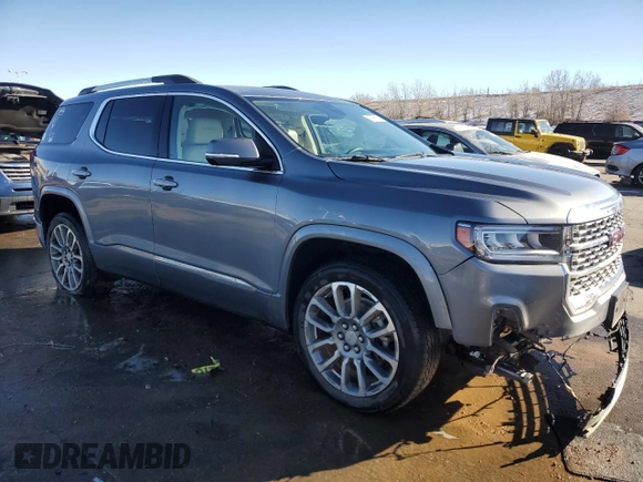 2021 GMC Acadia Denali z VIN 1GKKNXLSXMZ134911, wystawiony jako Copart lot #88755975 z przebiegiem 42 927 mil mil oraz Szkoda całkowita • Salvage title. Historia ofert i sprzedaży dostępna na DreamBid. Obrazek 4.