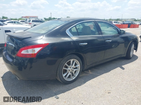 2011 Nissan Maxima SV with VIN 1N4AA5AP9BC865311, listed as a IAAI auction lot 42232838 with 244,245 mi miles and . Bid and sale history available at DreamBid. Image 4.