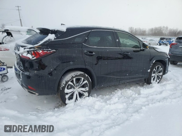 2020 Lexus RX with VIN 2T2HZMDA5LC257180, listed as a Copart auction lot 84277534 with 32,946 mi miles and Salvage Title. Bid and sale history available at carsss.com. Image 3.