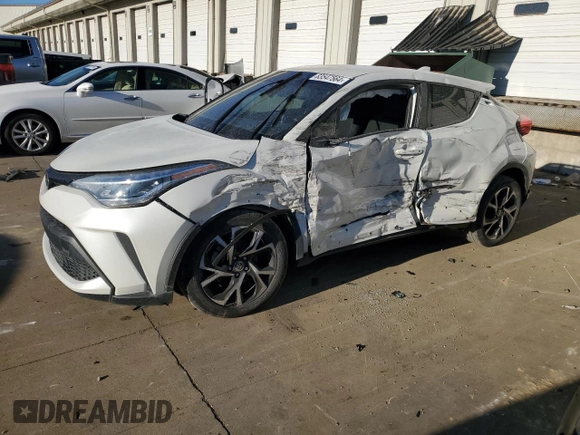 2020 Toyota C-HR LE with VIN NMTKHMBX8LR116761, listed as a Copart auction lot 83547564 with 48,942 mi miles and Salvage Title. Bid and sale history available at DreamBid. Image 1.