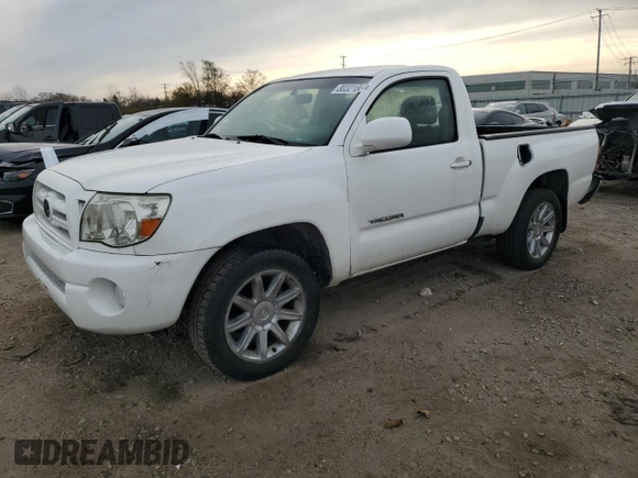2006 Toyota Tacoma with VIN 5TENX22N66Z227658, listed as a Copart auction lot 80321884 with 163,855 mi miles and Salvage Title. Bid and sale history available at carsss.com. Image 1.