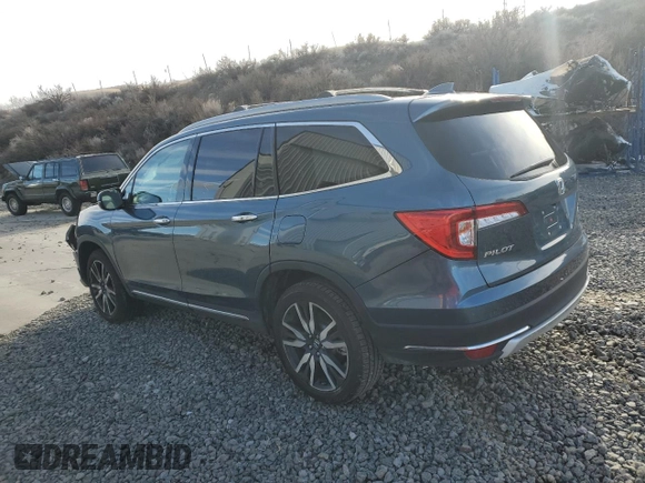 2022 Honda Pilot Touring 7-Passenger with VIN 5FNYF6H64NB011184, listed as a Copart auction lot 44469745 with 18,079 mi miles and Salvage Title. Bid and sale history available at carsss.com. Image 2.
