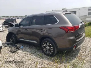 2017 Mitsubishi Outlander SE with VIN JA4AD3A39HZ049072, listed as a Copart auction lot 60809555 with 129,597 mi miles and Salvage title. Bid and sale history available at DreamBid. Image 2.