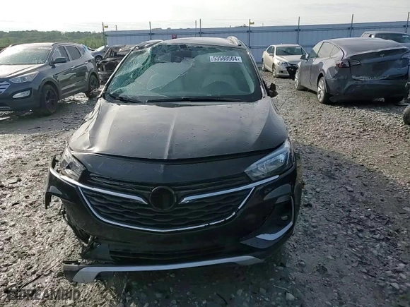 2023 Buick Encore GX Select with VIN KL4MMDS25PB142722, listed as a Copart auction lot 53588504 with 4,282 mi miles and Salvage Title. Bid and sale history available at carsss.com. Image 11.