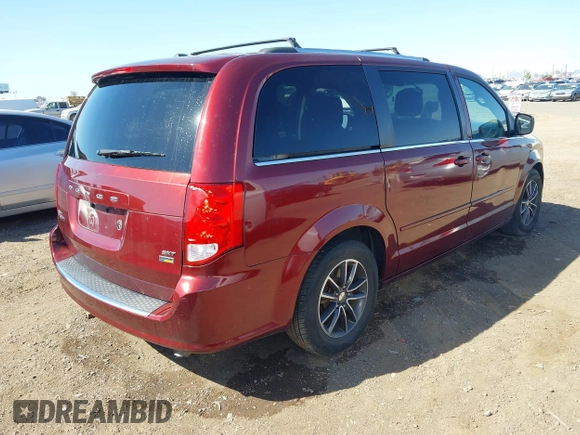 2017 Dodge Grand Caravan SXT with VIN 2C4RDGCG8HR675366, listed as a IAAI auction lot 42109155 with 178,936 mi miles and . Bid and sale history available at DreamBid. Image 4.