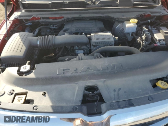 2023 Ram 1500 Big Horn with VIN 1C6SRFBTXPN535513, listed as a Copart auction lot 67712654 with 41,251 mi miles and Salvage Title. Bid and sale history available at carsss.com. Image 11.
