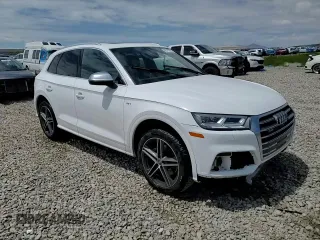 2018 Audi SQ5 Prestige with VIN WA1C4AFY6J2098746, listed as a Copart auction lot 56747805 with 47,566 mi miles and Salvage title. Bid and sale history available at DreamBid. Image 13.