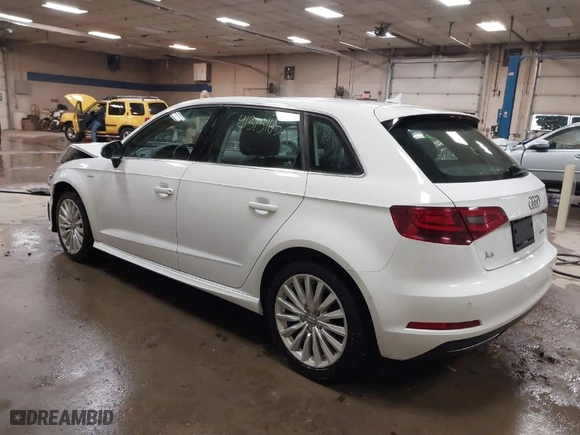 2016 Audi A3 e-tron Premium Plus with VIN WAUTPBFF2GA100666, listed as a IAAI auction lot 41315165 with 98,549 mi miles. Bid and sale history available at carsss.com. Image 3.