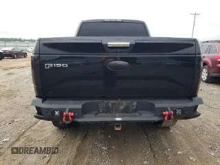 2017 Ford F-150 XL with VIN 1FTFW1EGXHFB14021, listed as a Copart auction lot 56183445 with 151,449 mi miles and Salvage title. Bid and sale history available at DreamBid. Image 6.