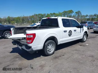 2023 Ford F-150 XL with VIN 1FTEW1CB7PKD66088, listed as a IAAI auction lot 41886840 with 78,758 mi miles. Bid and sale history available at carsss.com. Image 4.