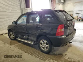 2006 Kia Sportage LX with VIN KNDJE723567251425, listed as a Copart auction lot 59339225 with 156,958 mi miles and Non repairable. Bid and sale history available at DreamBid. Image 2.