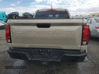 2024 Chevrolet Colorado 2WD Work Truck with VIN 1GCGSBEC7R1134986, listed as a Copart auction lot 55029465 with 14,384 mi miles and Clean Title. Bid and sale history available at DreamBid. Image 6.