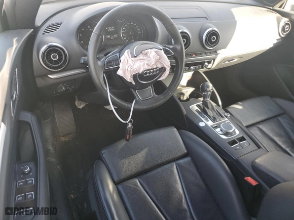 2015 Audi A3 2.0T Premium Plus with VIN WAU3FLFFXF1100101, listed as a Copart auction lot 81248814 with 73589 miles and Salvage Title. Bid and sale history available at carsss.com. Image 8.