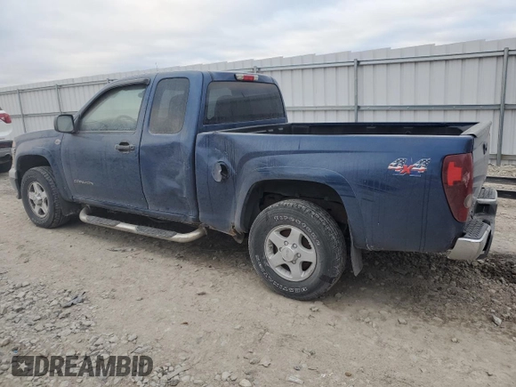 2005 GMC Canyon SLE Z71 with VIN 1GTDT196758194735, listed as a Copart auction lot 82189764 with 135,415 mi miles and Clean Title. Bid and sale history available at carsss.com. Image 2.