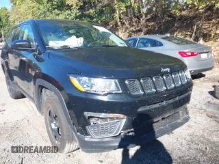 2021 Jeep Compass Sport with VIN 3C4NJDAB9MT591500, listed as a IAAI auction lot 40517034 with 58,230 mi miles and . Bid and sale history available at DreamBid. Image 12.