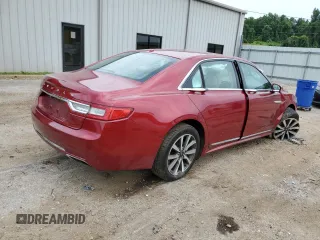 2017 Lincoln Continental Premiere with VIN 1LN6L9PK1H5627460, listed as a Copart auction lot 59365584 with 112,285 mi miles and Salvage Title. Bid and sale history available at carsss.com. Image 3.