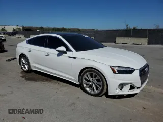 2021 Audi A5 Sportback Premium Plus with VIN WAUCBCF5XMA061395, listed as a Copart auction lot 48883485 with 8,915 mi miles and Clean Title. Bid and sale history available at carsss.com. Image 4.