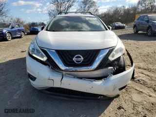 2017 Nissan Murano SV with VIN 5N1AZ2MG6HN125060, listed as a Copart auction lot 84016414 with 132,136 mi miles and Salvage Title. Bid and sale history available at carsss.com. Image 5.