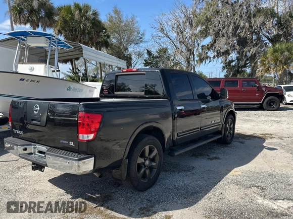 2011 Nissan Titan SV with VIN 1N6BA0ED0BN306474, listed as a Copart auction lot 46661905 with 239,525 mi miles and Clean Title. Bid and sale history available at DreamBid. Image 4.