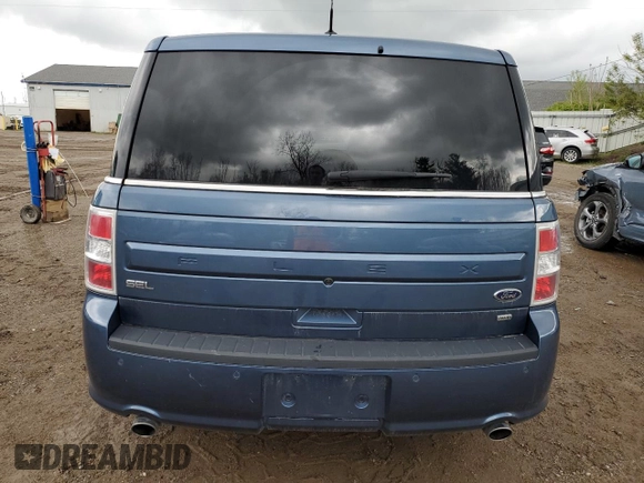2019 Ford Flex SEL z VIN 2FMHK6C83KBA38465, wystawiony jako Copart lot #55235475 z przebiegiem 58 935 mil mil oraz Czysty tytuł • Clean title. Historia ofert i sprzedaży dostępna na DreamBid. Obrazek 6.