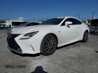 2016 Lexus RC 200t F Sport z VIN JTHHA5BC3G5000929, wystawiony jako Copart lot #57277235 z przebiegiem 137 939 mil mil oraz Szkoda całkowita • Salvage title. Historia ofert i sprzedaży dostępna na DreamBid. Obrazek 1.