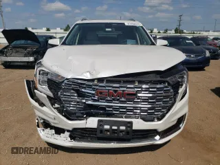 2024 GMC Terrain Denali with VIN 3GKALXEG7RL112700, listed as a Copart auction lot 61458575 with 20,867 mi miles and Salvage title. Bid and sale history available at DreamBid. Image 5.