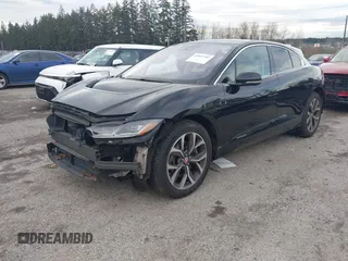 2019 Jaguar I-PACE HSE with VIN SADHD2S11K1F75415, listed as a IAAI auction lot 41037733 with 58,573 mi miles. Bid and sale history available at carsss.com. Image 2.