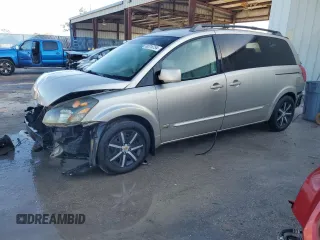 2006 Nissan Quest S Special Edition with VIN 5N1BV28UX6N116777, listed as a Copart auction lot 80316754 with 145,509 mi miles and Salvage Title. Bid and sale history available at carsss.com. Image 1.